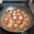 El cooksnap de Sonia cuando hizo Alcachofas con jamón.