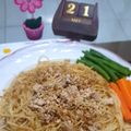 Cooksnap dari Fide's creation untuk resep Spaghetti Aglio Olio Ayam