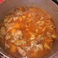 El cooksnap de Carla Zana cuando hizo Guiso de Pollo♡ Súper fácil y económico..🤗.