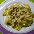 El cooksnap de Ainho_Noa cuando hizo Patatas con Salmón ahumado.