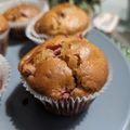 Cooksnap από Mariatet στη συνταγή Μάφιν Φράουλας με λευκή σοκολάτα Strawberry muffins 💥210kcal