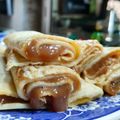 El cooksnap de Sheila D'Alessandro cuando hizo Panqueques con dulce de leche!.