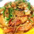 รูป Cooksnap ของ บันทึก เรื่องราว ของฉัน เมื่อเขาทำ กุ้งผัดขิงอ่อน