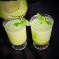 Dolly Kachhwani's cooksnap of when they made Muskmelon juice.