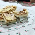 El cooksnap de Perla Jara cuando hizo Tarta de ricota y dulce de leche.