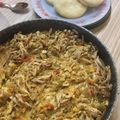 El cooksnap de Luciana Acosta cuando hizo Arepitas Andinas.
