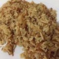El cooksnap de Matilde Molina Ureña cuando hizo Arroz con fideo (Locrio de fideos).