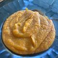 El cooksnap de Katherin Aracil cuando hizo Crema de calabaza, zanahorias y castañas.