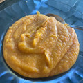 El cooksnap de Katherin Aracil cuando hizo Crema de calabaza, zanahorias y castañas.