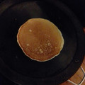 El cooksnap de Esther Soto cuando hizo Hot cakes caseros.
