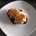 El cooksnap de Alba cuando hizo Berenjena rellena con manzana.
