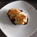 El cooksnap de Alba cuando hizo Berenjena rellena con manzana.