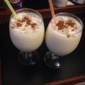 El cooksnap de Loly Guerra cuando hizo Piña colada.