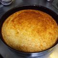 El cooksnap de Ruben Soria cuando hizo Torta de coco con dulce de leche.