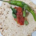 Asha Sharma's cooksnap of when they made Samak chapati.