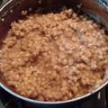 El cooksnap de Gabriela liñares cuando hizo Mazamorra criolla.