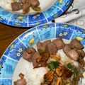 Cooksnap dari Nadwa Khoirunnisa untuk resep Beef Saikoro Garlic Butter