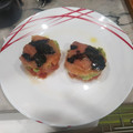 El cooksnap de ximo cuando hizo Tartar de salmón ahumado, aguacate y tomate.