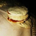 El cooksnap de Fabiola Cabrera cuando hizo Alfajores de Maicena.