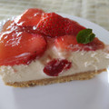 El cooksnap de Noemí cuando hizo Tarta de queso y fresas.