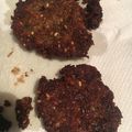 El cooksnap de Maria Carolina Morelos cuando hizo Falafel de lentejas.