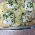 El cooksnap de Rita Del Pino García cuando hizo Merluza en salsa verde.