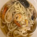 jean tsai 的 濃郁蔬果湯頭烏龍麵 cooksnap