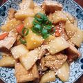 庭秀 的 醬燒馬鈴薯油豆腐 cooksnap
