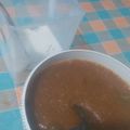 Cooksnap dari Rustiati untuk resep Bubur Singkong Gula Merah