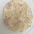 El cooksnap de De Mi Cocina, A La Tuya cuando hizo Tortilla de patata con rulo de cabra paté y cebolla caramelizada.
