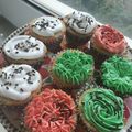 El cooksnap de Laura Valeika cuando hizo Cupcakes de vainilla decorados.