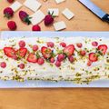 Cooksnap από Sophia στη συνταγή Κορμός με παντεσπάνι 🍓🌺