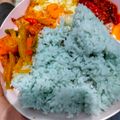 Cooksnap dari Dyandini Soewiryo untuk resep Nasi Bunga Telang
