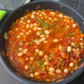 El cooksnap de africapt cuando hizo Pochas a la Navarra.
