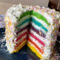 Bágyiné Vizi Diána Cooksnap-ja, amikor elkészítette a(z) Szivárvány torta receptet.