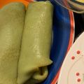 Cooksnap Haslindaedora Djapri semasa beliau membuat Kuih Ketayap.