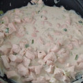 El cooksnap de fertchus cuando hizo Pechuga de pollo a la crema con verdeo.