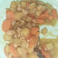 Cooksnap dari Bella Sundari untuk resep Tumis Kentang Wortel dan Daging Cincang Saus Tiram