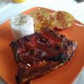 El cooksnap de Raul_K cuando hizo Costillas de cerdo estilo Tony Roma's.