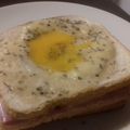 El cooksnap de Cristina cuando hizo Montadito con huevo al horno.