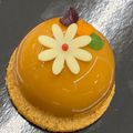 El cooksnap de chu Aver cuando hizo Mousse de dulce de leche y manzana con glaseado espejo.