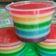Cooksnap dari Nana untuk resep Puding Cup Rainbow (simple aja)