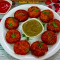 Sudha Agrawal का कुकस्नैप जब उन्होंने बीटरूट आलू कबाब (Beetroot Aloo kabab recipe In Hindi) बनाया था।