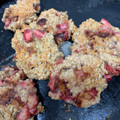 El cooksnap de Crespinanalia cuando hizo Galletitas de avena y frutillas 🍓 🍓 Galletas avena y fresas 🍓.