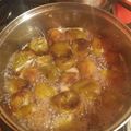 El cooksnap de Gaby Pérez Souza cuando hizo Higos en almíbar.