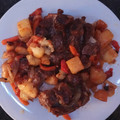 El cooksnap de Sergi López Hernández cuando hizo Carrilleras de cerdo al horno con patatas y verdurita (con ratafia).