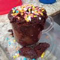 Cooksnap de Sofia Miranda quando cozinhou Bolo de Chocolate de Caneca.