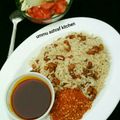 Ummu ashraf kitchen's cooksnap of when they made Shinkafa, wake, mai da yaji.