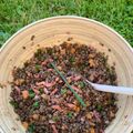 Cooksnap de Au Rèl sur la recette Salade tiède de lentilles