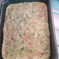 El cooksnap de Joana Rovere cuando hizo Fainá de zapallitos.